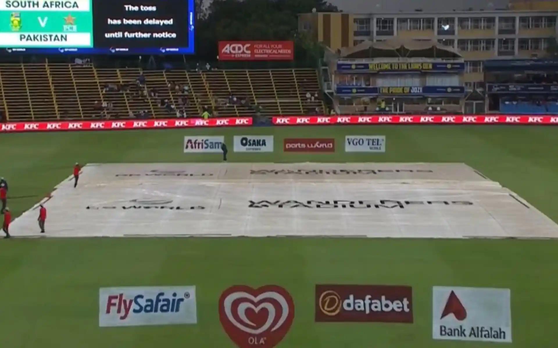 Will PAK Vs SA 3rd T20I Be Abandoned Due To Rain? The Wanderers Stadium ...